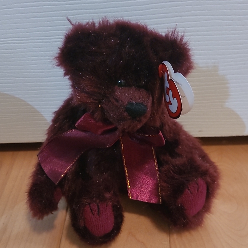 2/$20 Vintage 1983 Ty "The Attics Treasures Collection" Beargundy Bear